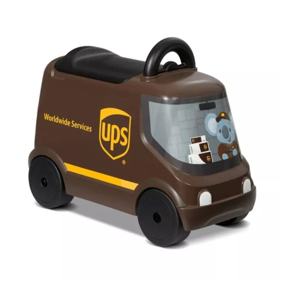 NEW Radio Flyer UPS Truck Toy Car Photoshoot Prop Photography tools props baby N - Picture 12 of 16